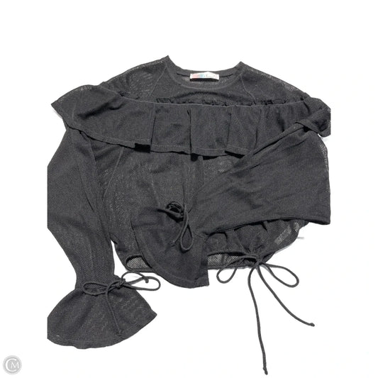 Top Long Sleeve By Free People In Black, Size: Xs