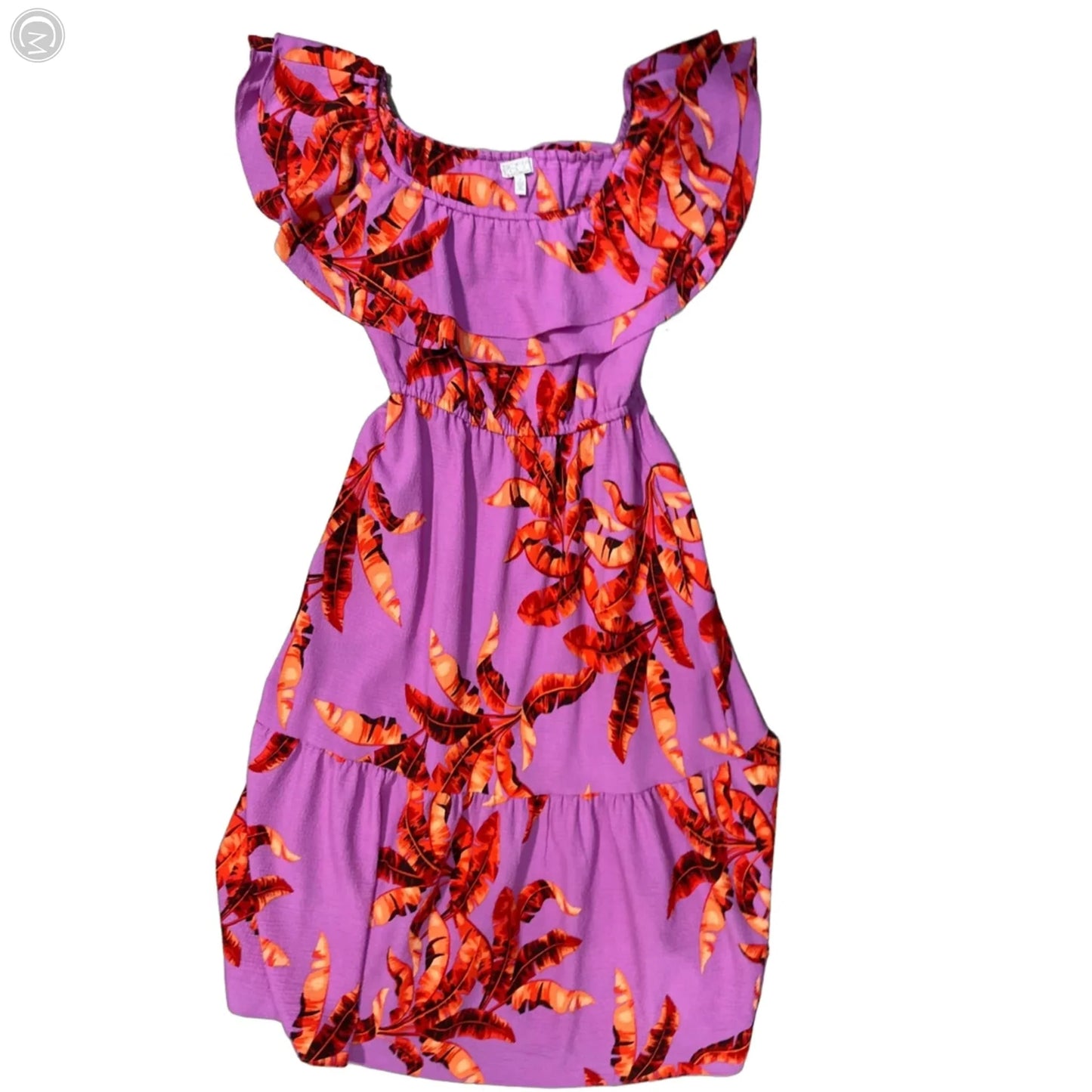 Dress Casual Midi By Sofia By Sofia Vergara In Purple, Size: M