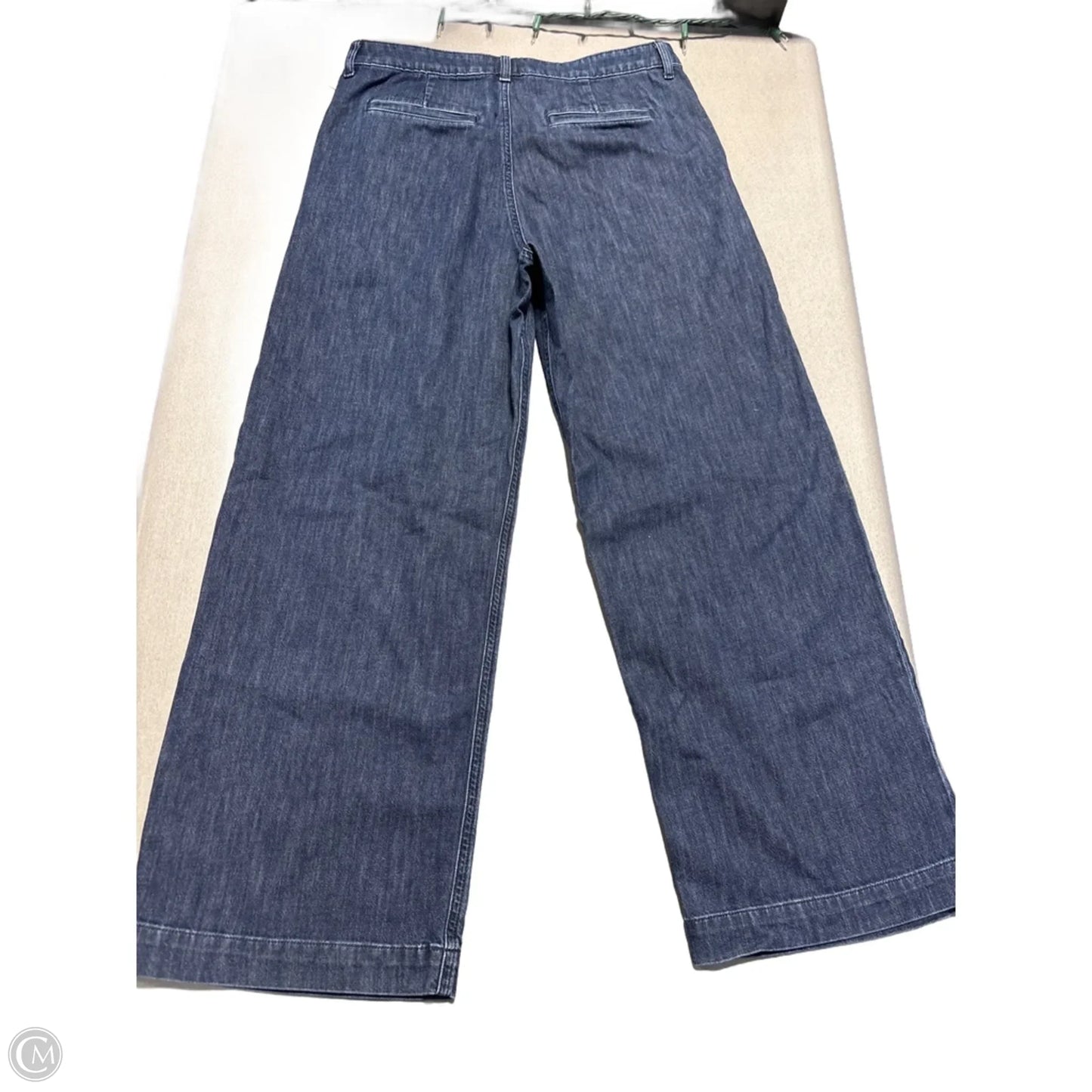 Jeans Wide Leg By J. Crew In Blue, Size: 8