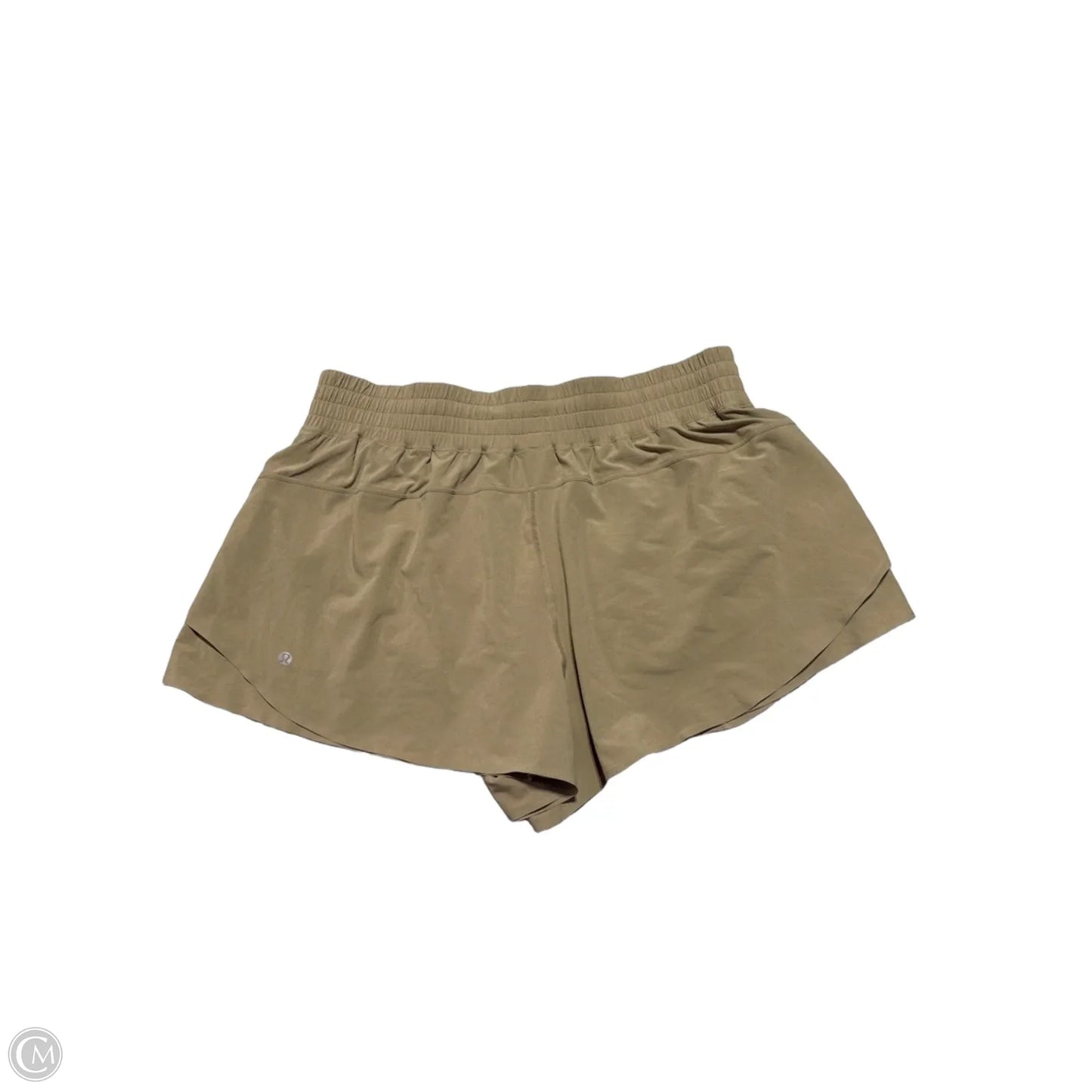 Athletic Shorts By Lululemon In Tan, Size: 16