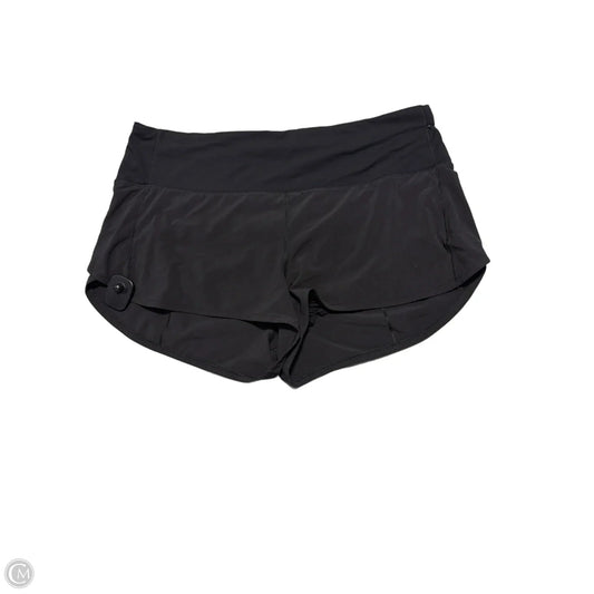 Athletic Shorts By Lululemon In Black, Size: 14