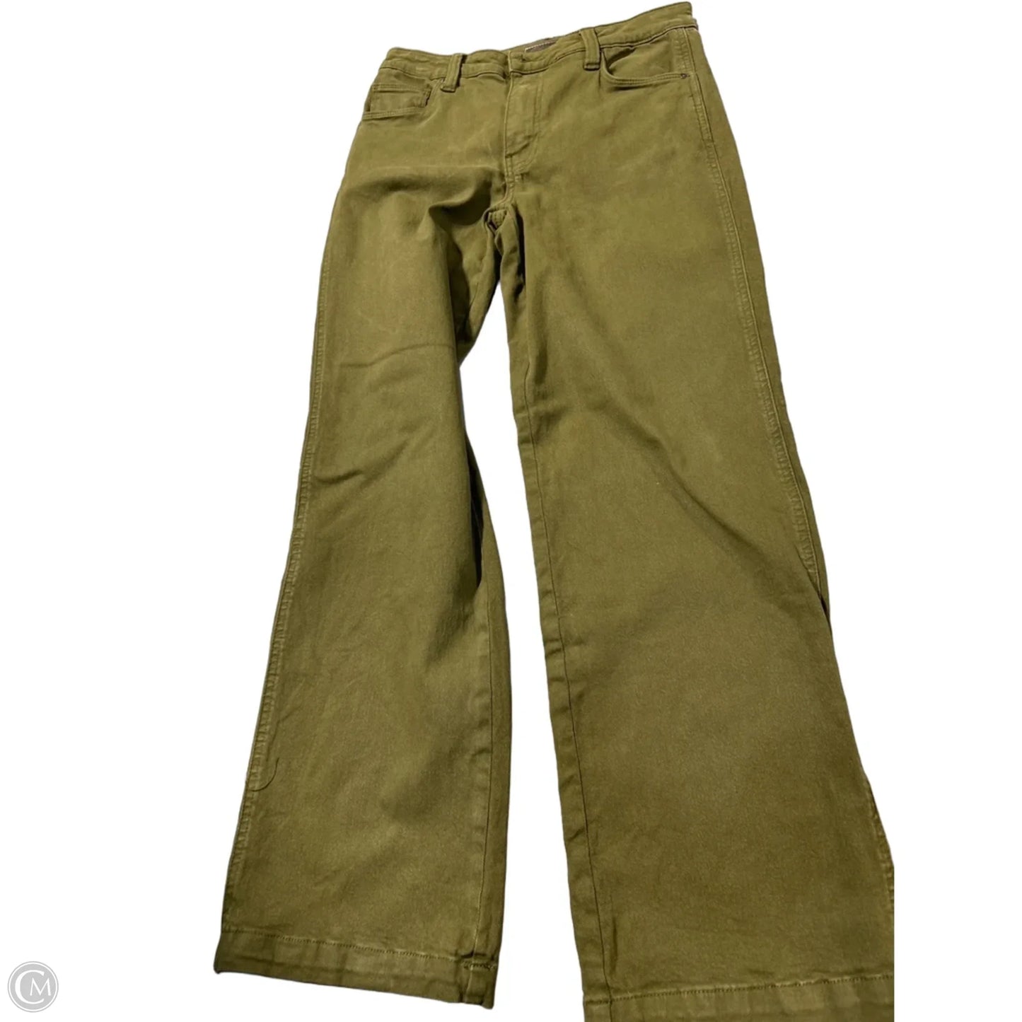 Jeans Straight By Kut In Green, Size: 2