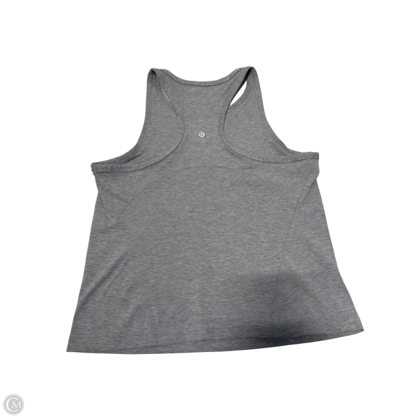 Athletic Tank Top By Lululemon In Grey, Size: M