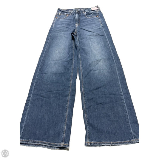Jeans Wide Leg By American Eagle In Blue, Size: 2