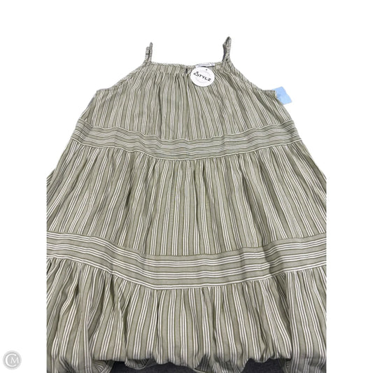 Dress Casual Short By Staccato In Green & White, Size: L