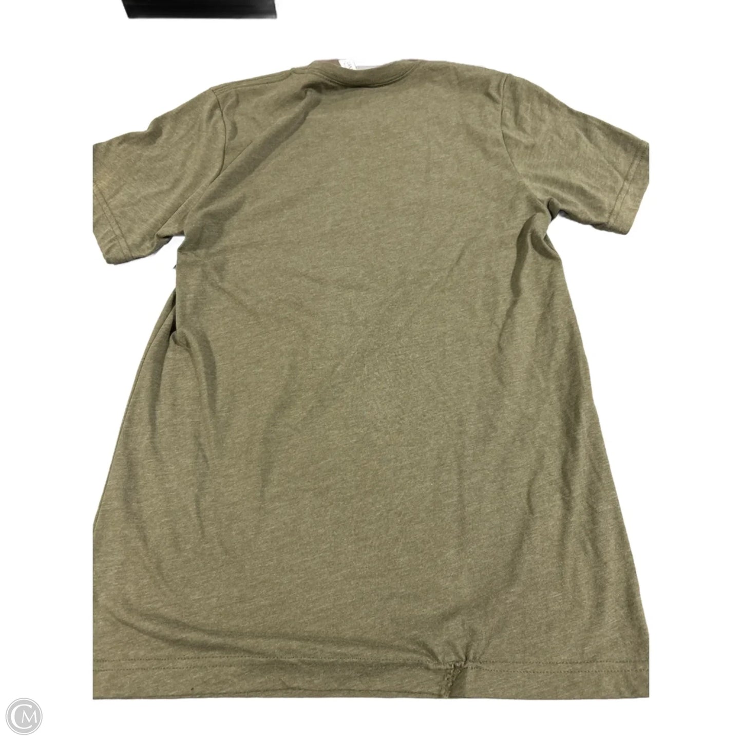 Top Short Sleeve Basic By Bella + Canvas In Green, Size: S