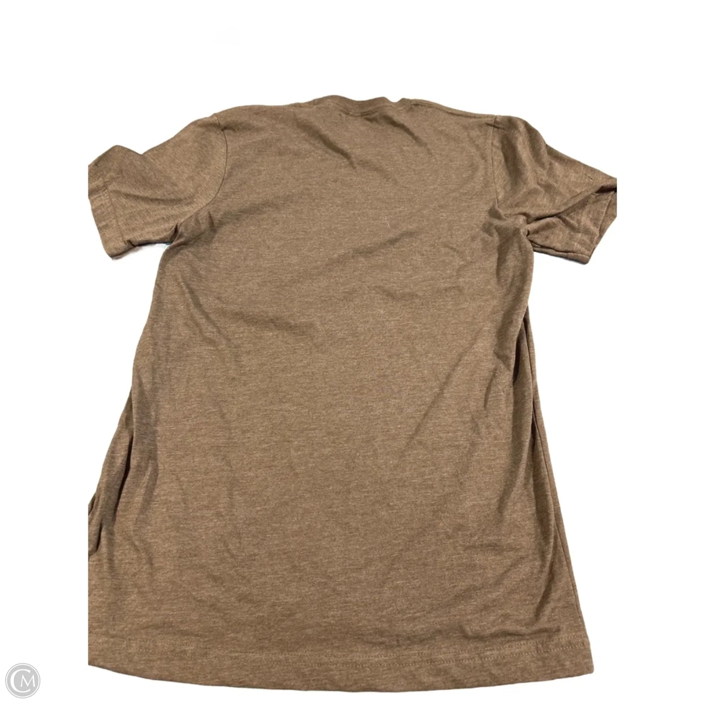 Top Short Sleeve Basic By Bella + Canvas In Brown, Size: S