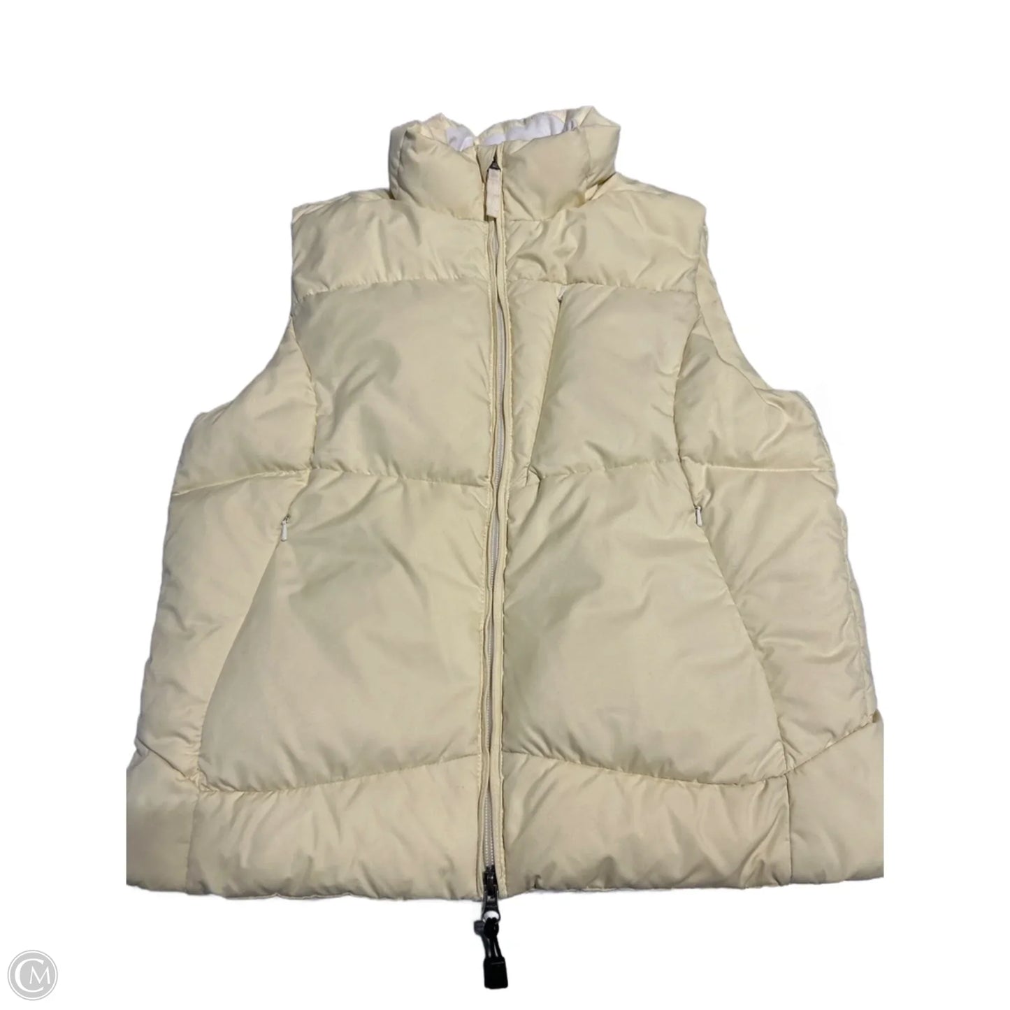 Vest Puffer & Quilted By Ralph Lauren In Cream, Size: M