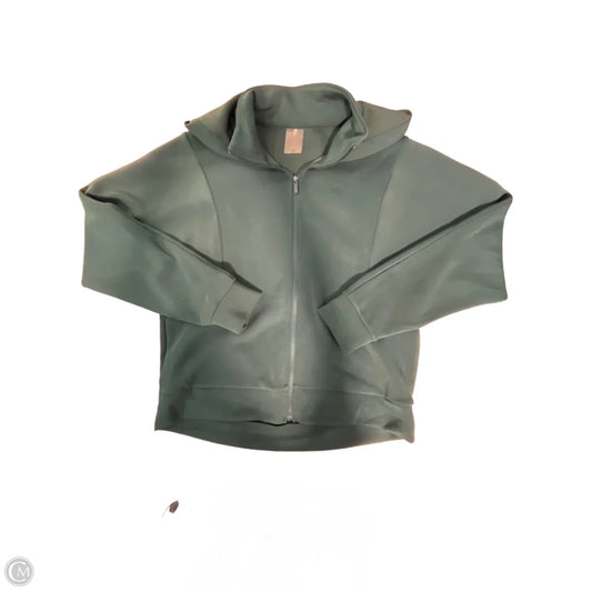 Athletic Jacket By Calia In Green, Size: M
