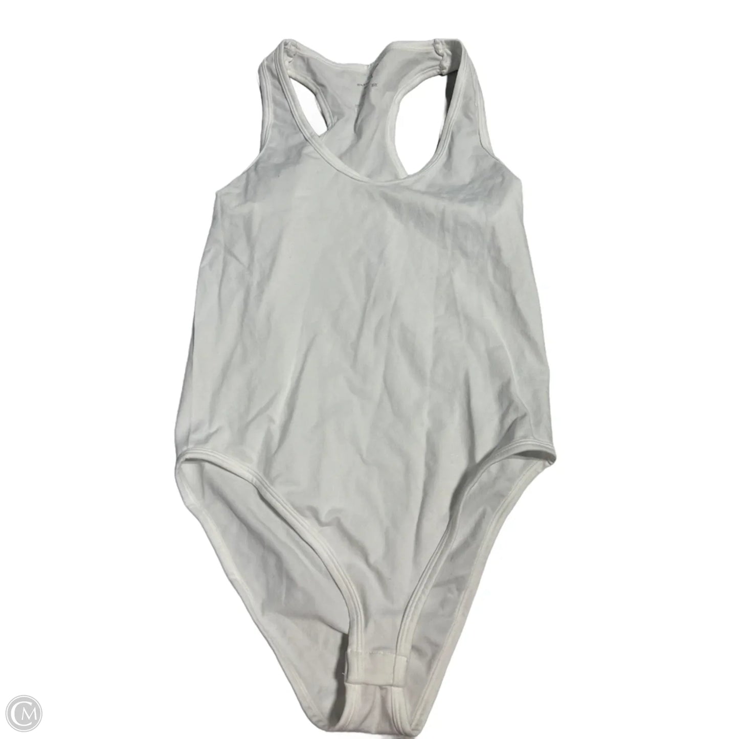 Bodysuit By Zenana In White, Size: M
