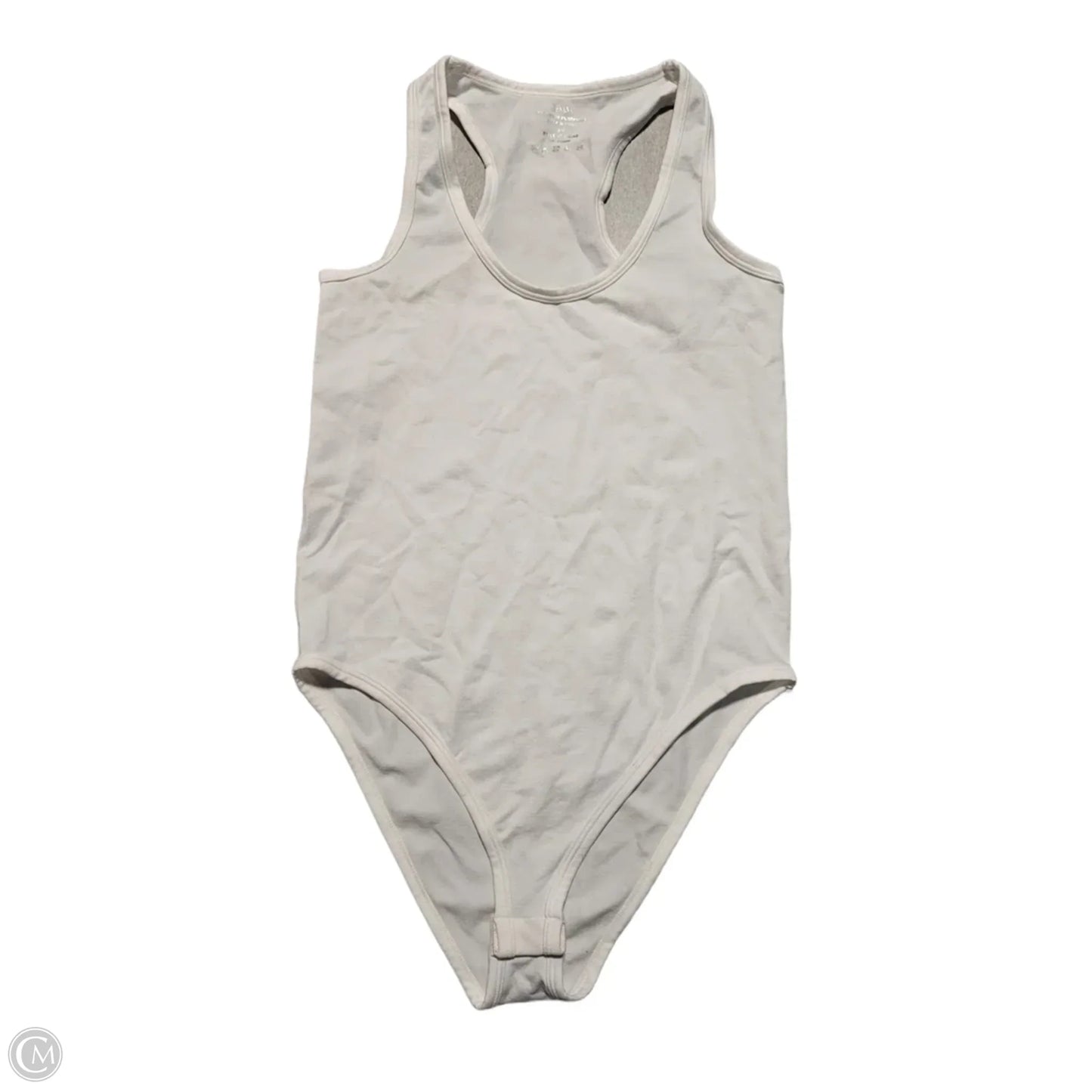 Bodysuit By Zenana In White, Size: M
