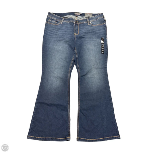 Jeans Boot Cut By Torrid In Blue, Size: 20