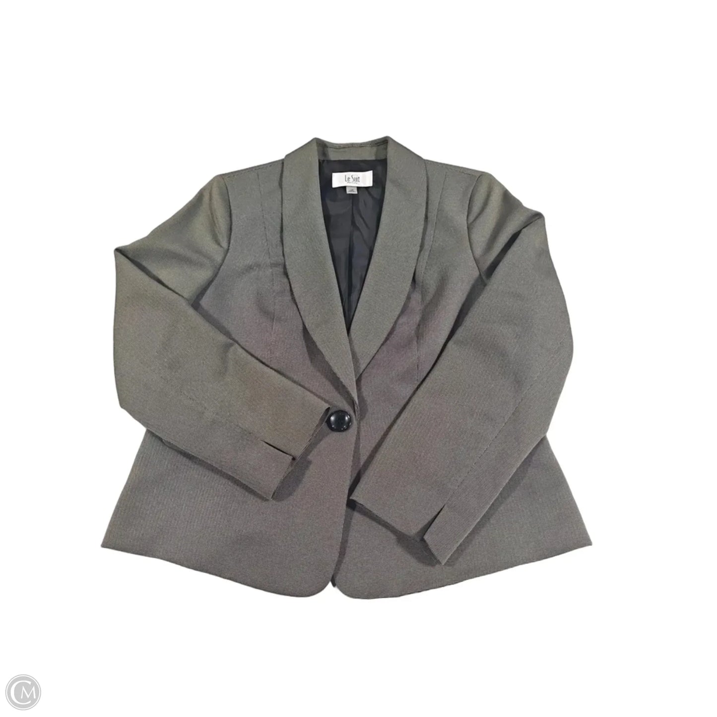Blazer By Le Suit In Tan, Size: 12p