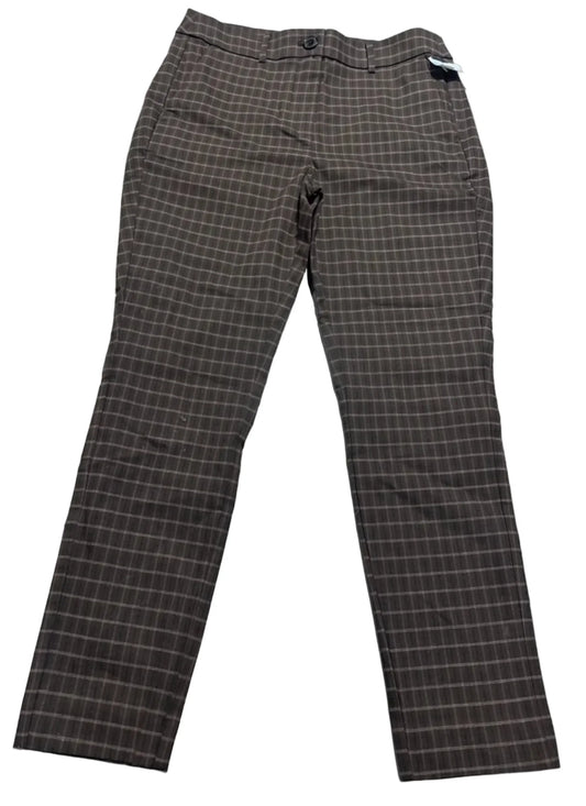 Pants Dress By Loft In Plaid Pattern, Size: 8p