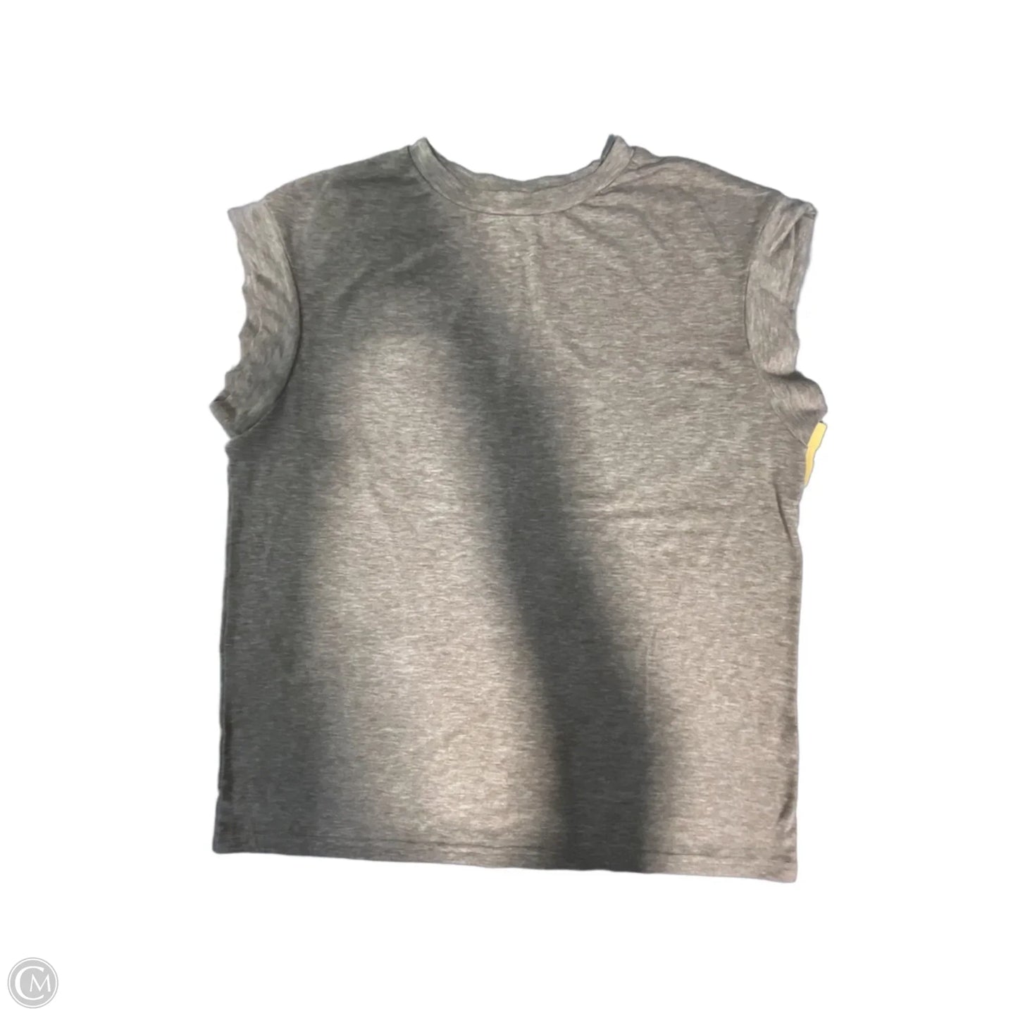 Top Short Sleeve Basic By Exclusive In Beige, Size: S
