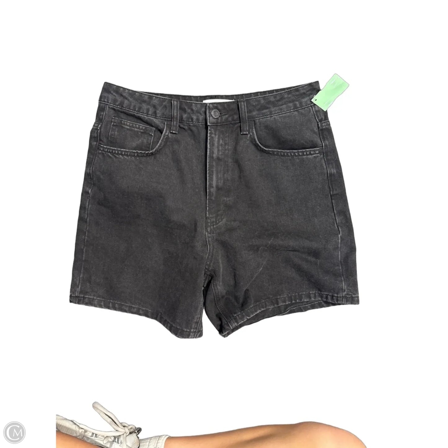 Shorts By Vervet In Black Denim, Size: 12
