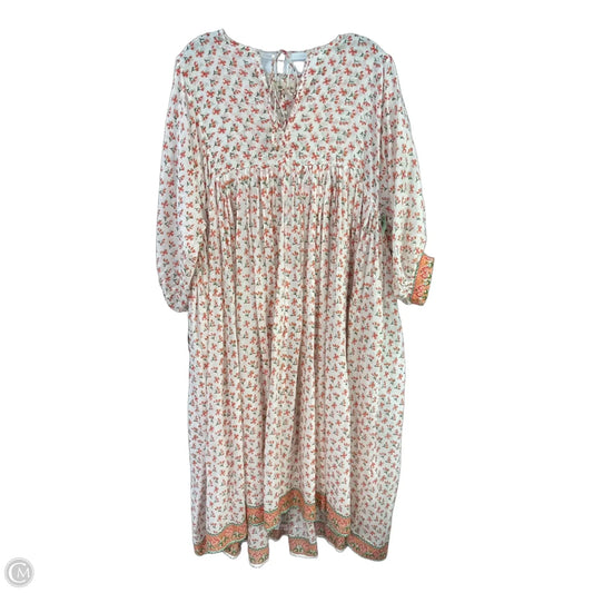 Dress Casual Maxi By Cmc In Floral Print, Size: 2x