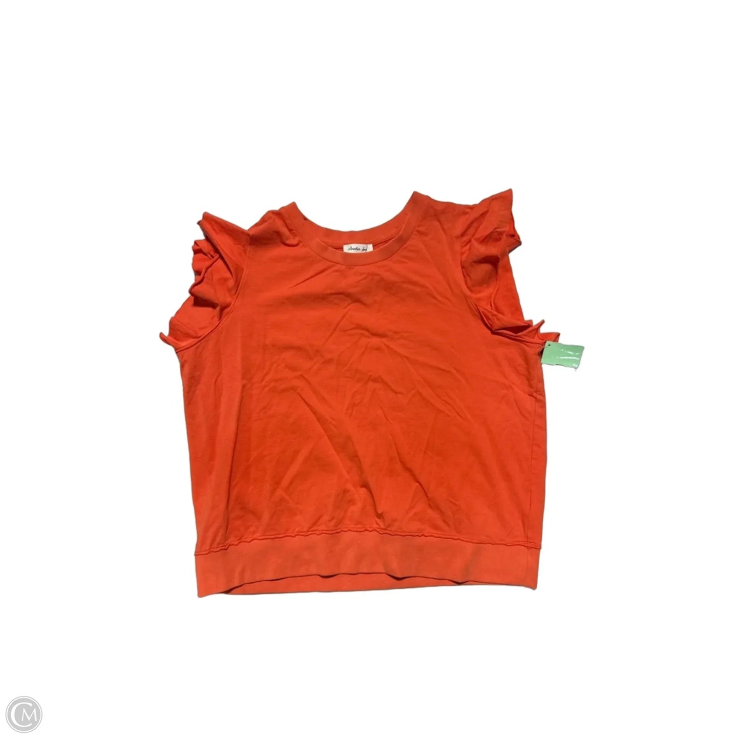 Top Short Sleeve By Another Love In Orange, Size: Xl