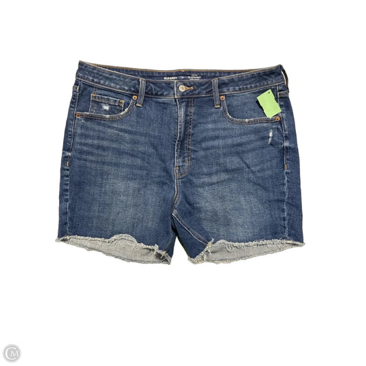 Shorts By Old Navy In Blue Denim, Size: 16