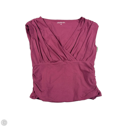 Tank Top By Abercrombie And Fitch In Pink, Size: S