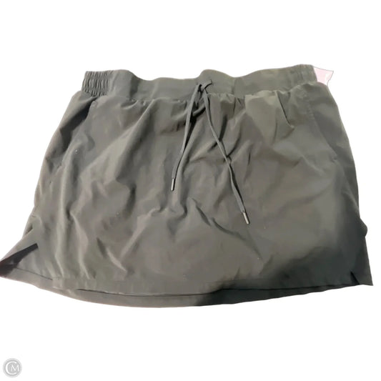 Athletic Skort By All In Motion In Black, Size: Xl