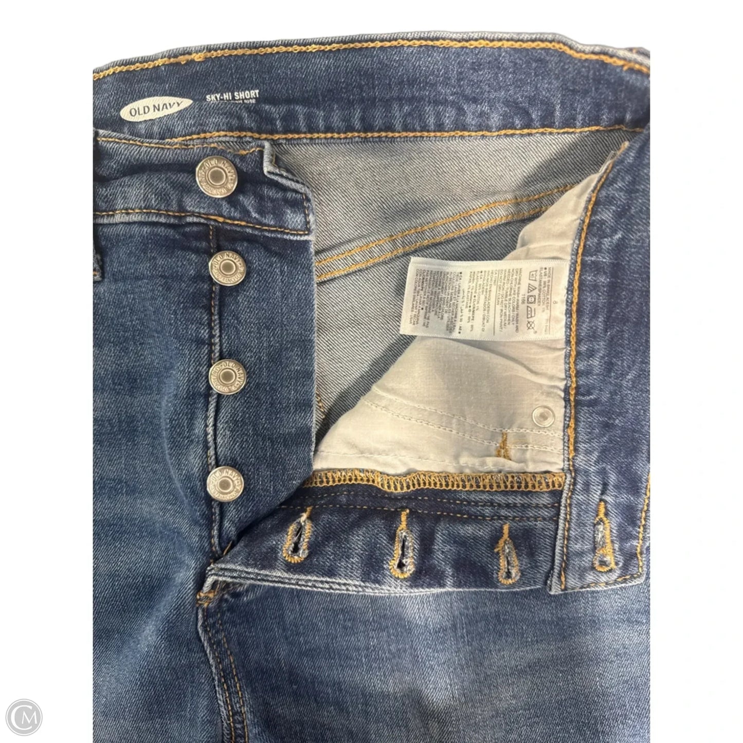Shorts By Old Navy In Blue Denim, Size: 8