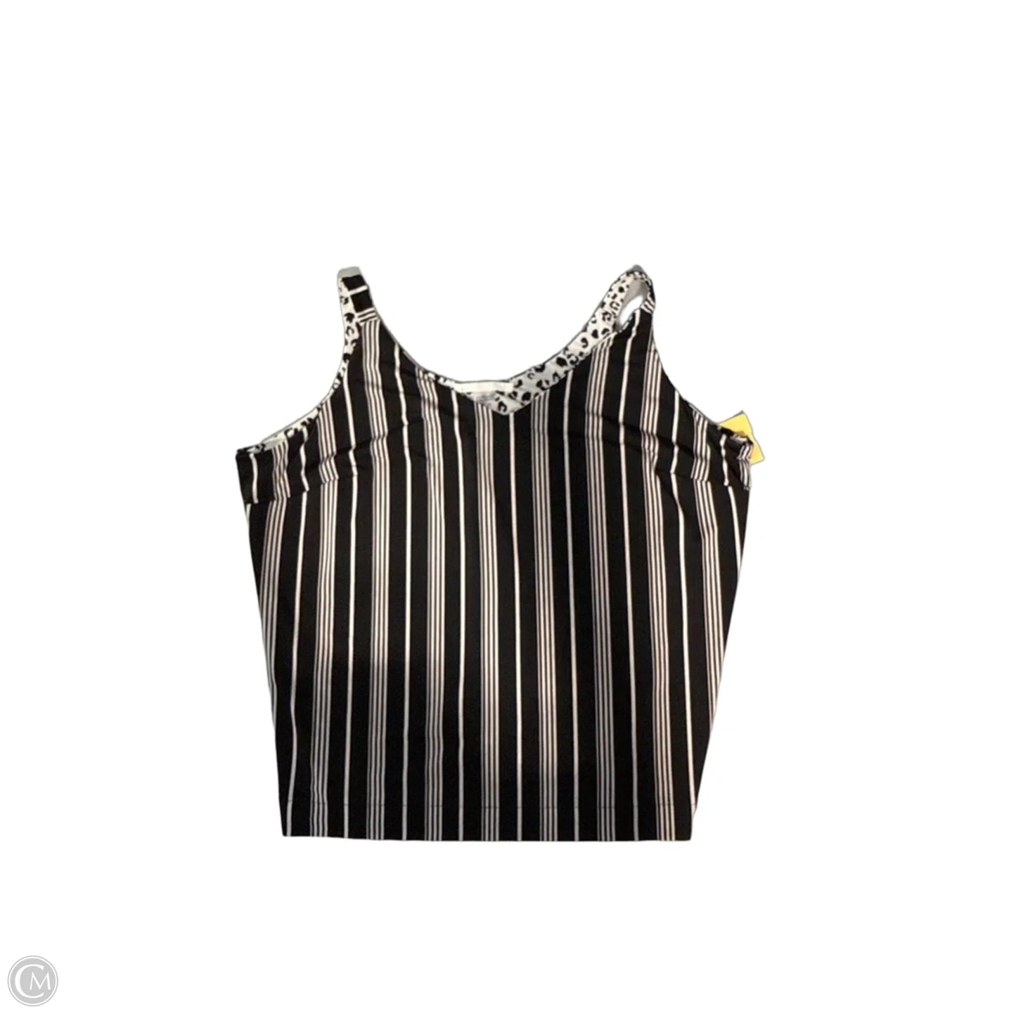 Tank Top By Cmc In Black & White, Size: Xl