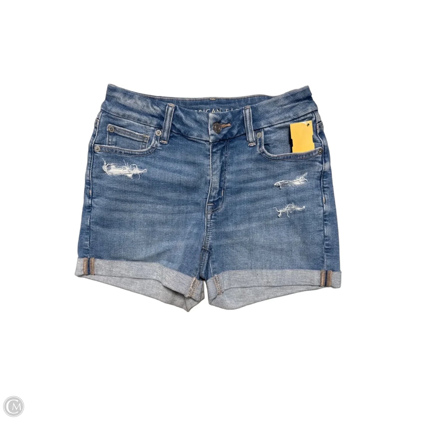Shorts By American Eagle In Blue Denim, Size: 2