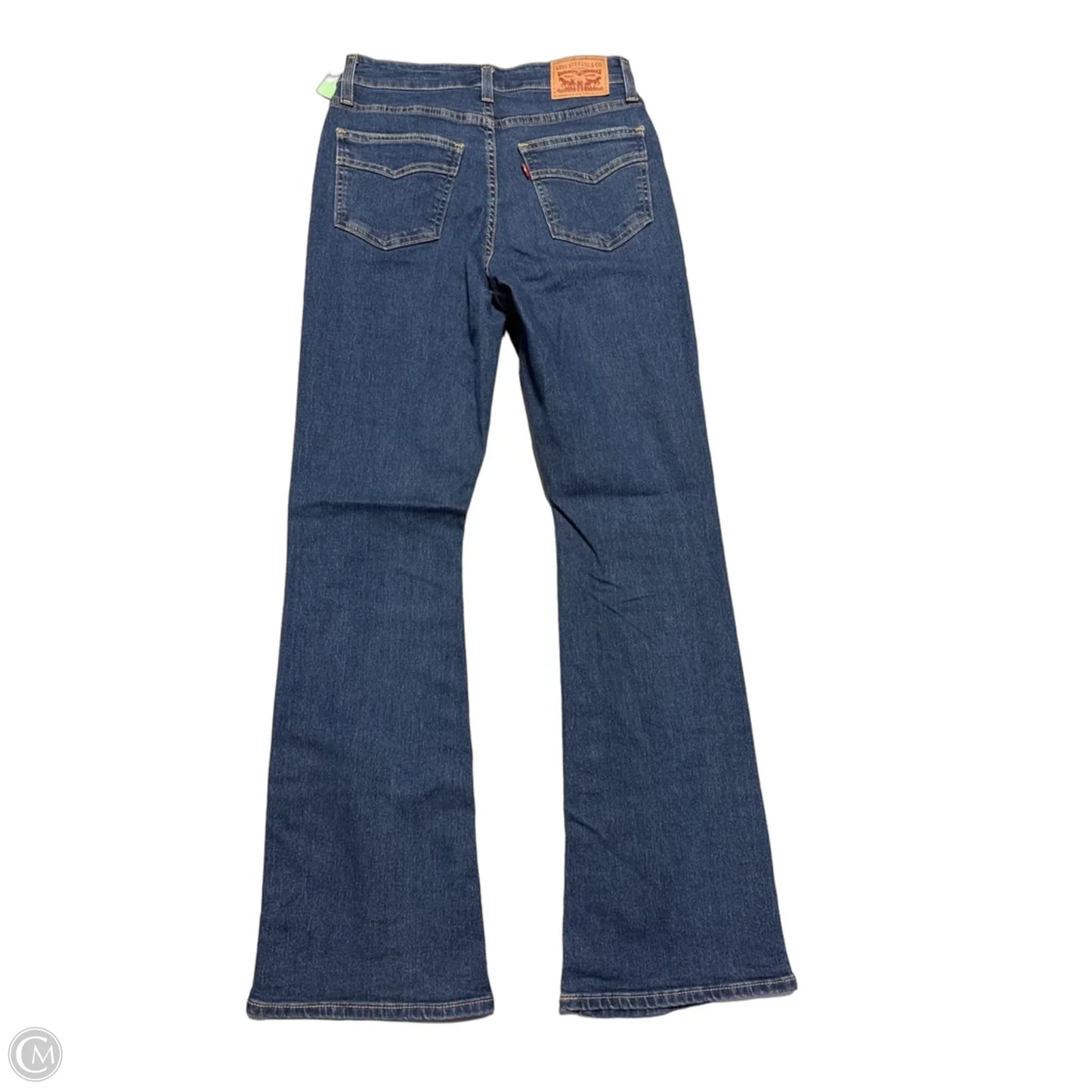 Jeans Boot Cut By Levis In Blue Denim, Size: 6