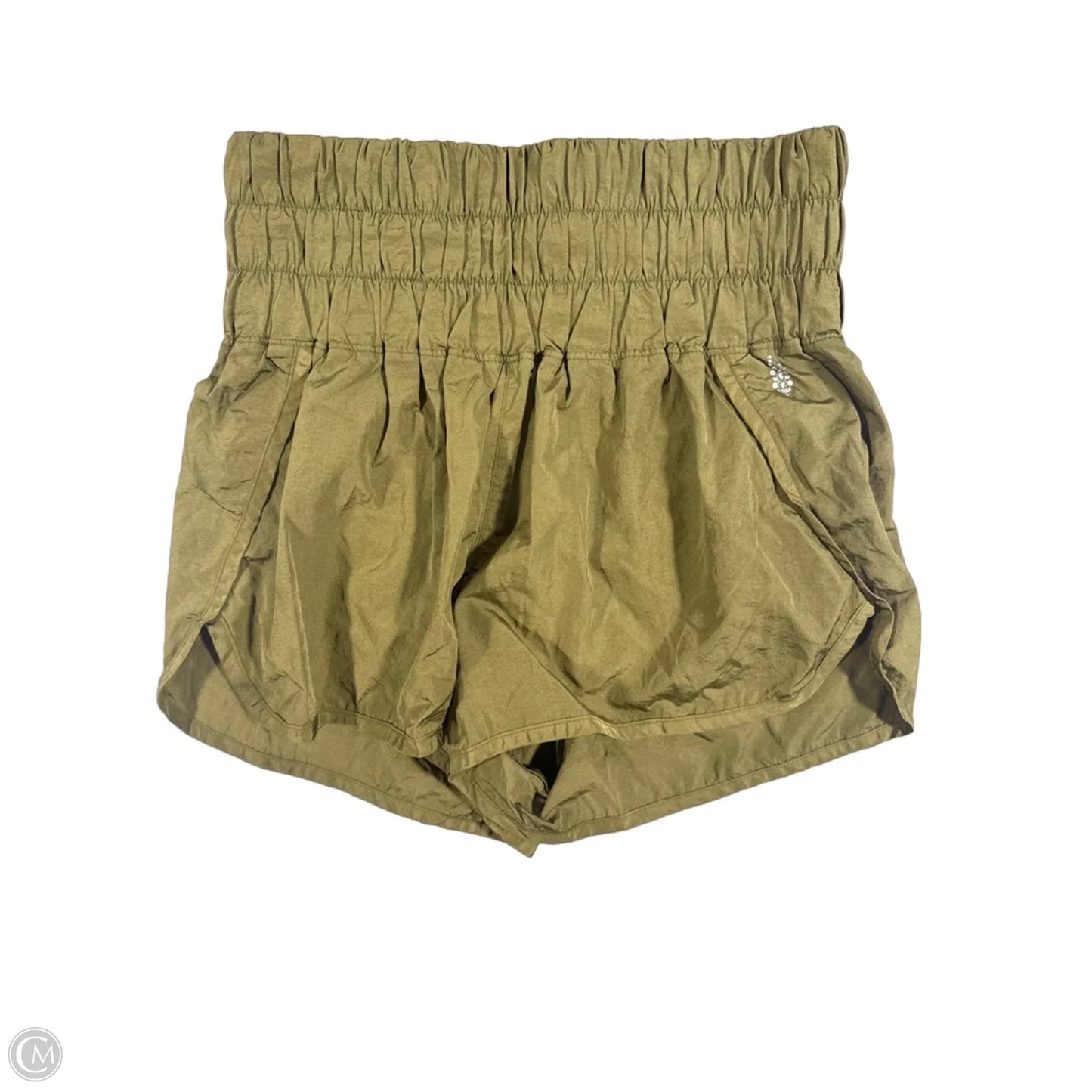 Athletic Shorts By Free People In Green, Size: M