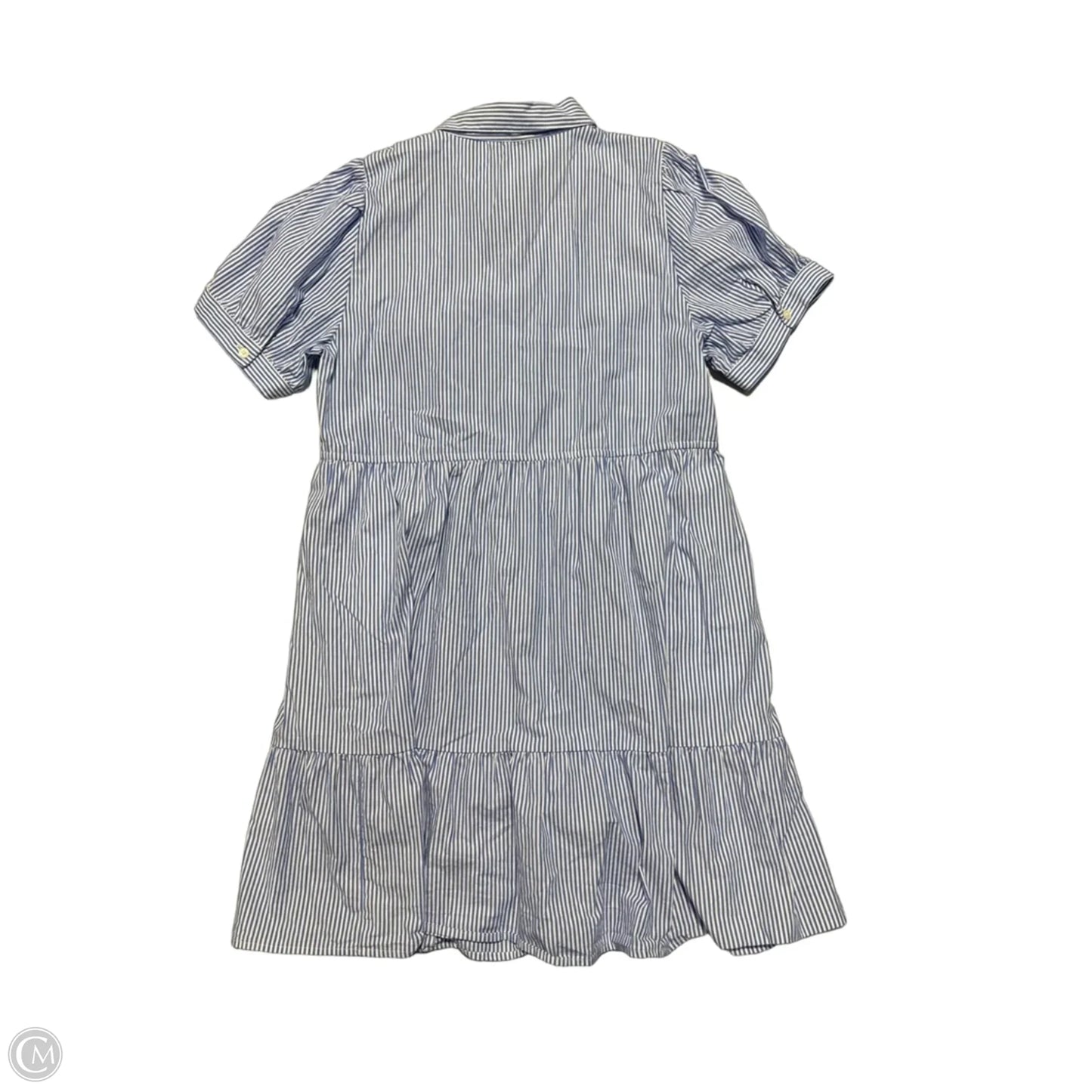 Dress Casual Short By J. Crew In Blue & White, Size: Xl