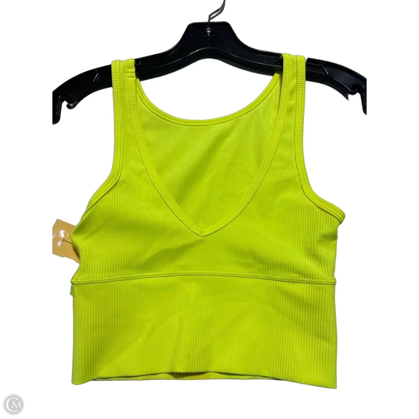 Athletic Tank Top By Lululemon In Yellow, Size: S