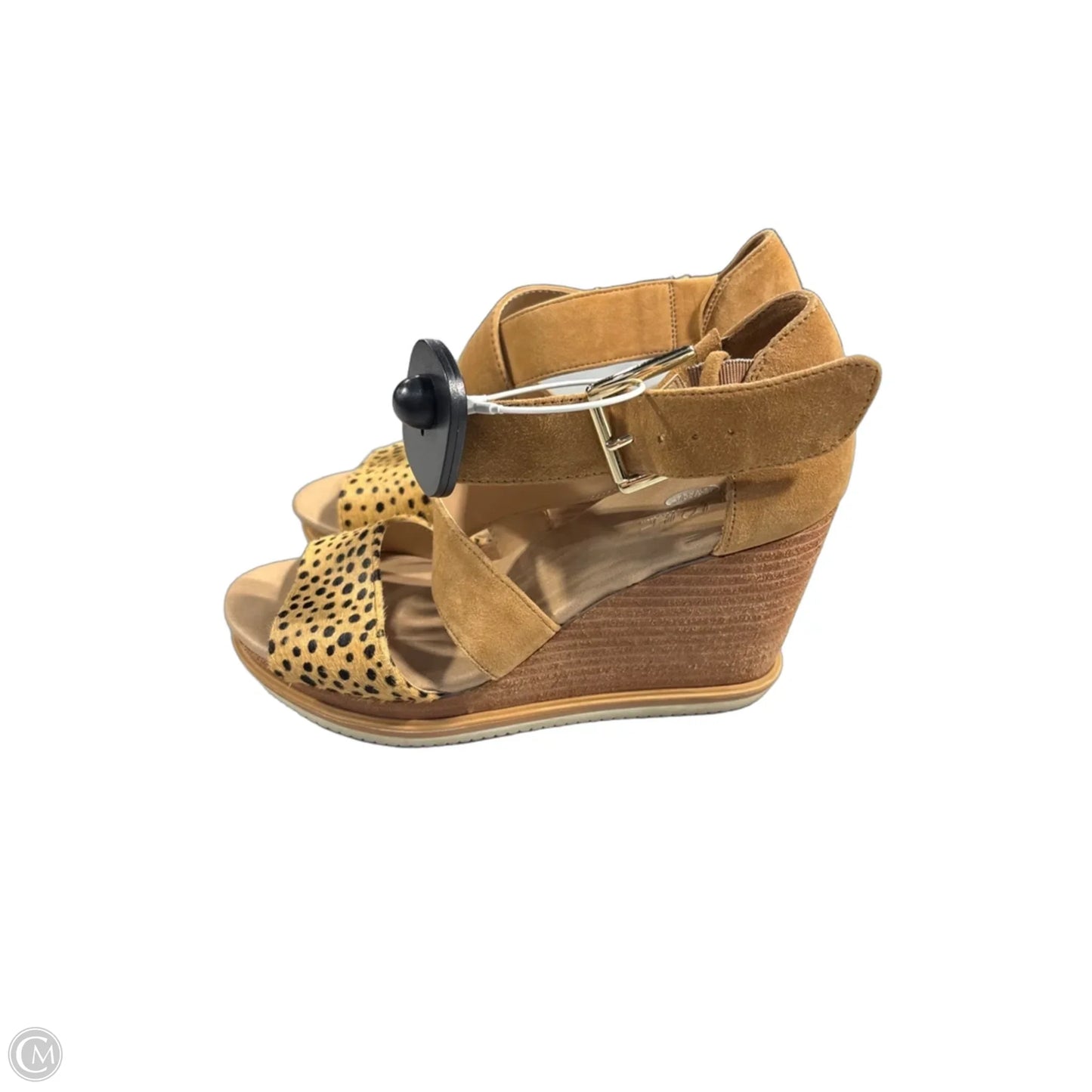 Shoes Heels Wedge By Dr Scholls In Tan, Size: 7.5