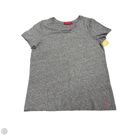 Top Short Sleeve By Cmc In Grey, Size: S
