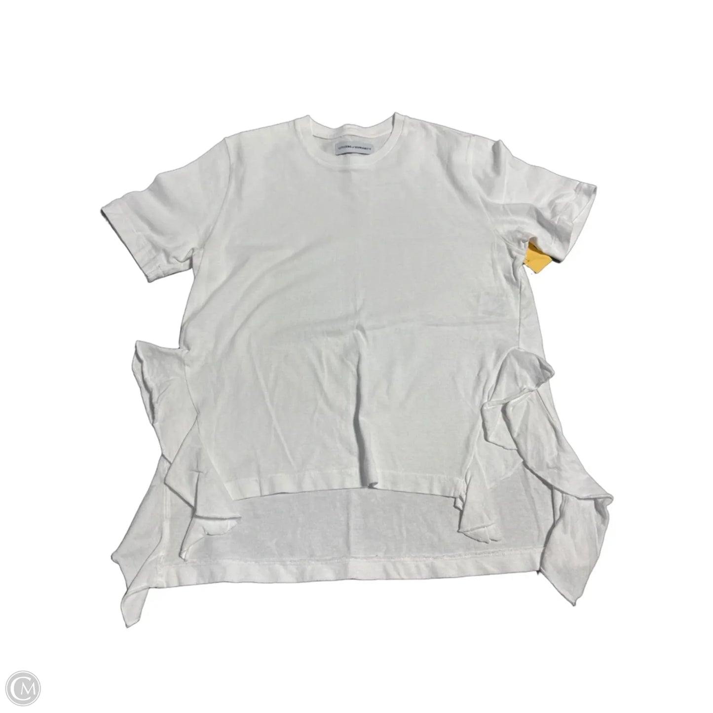 Top Short Sleeve By Citizens Of Humanity In White, Size: S