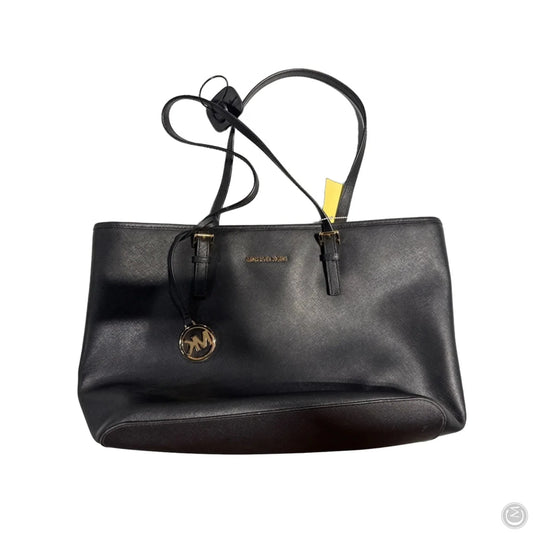 Handbag Leather By Michael By Michael Kors, Size: Large