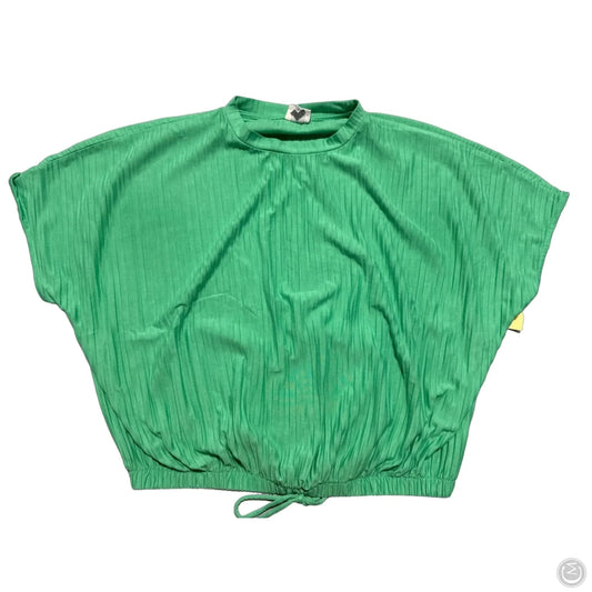 Top Short Sleeve By Ana In Green, Size: S