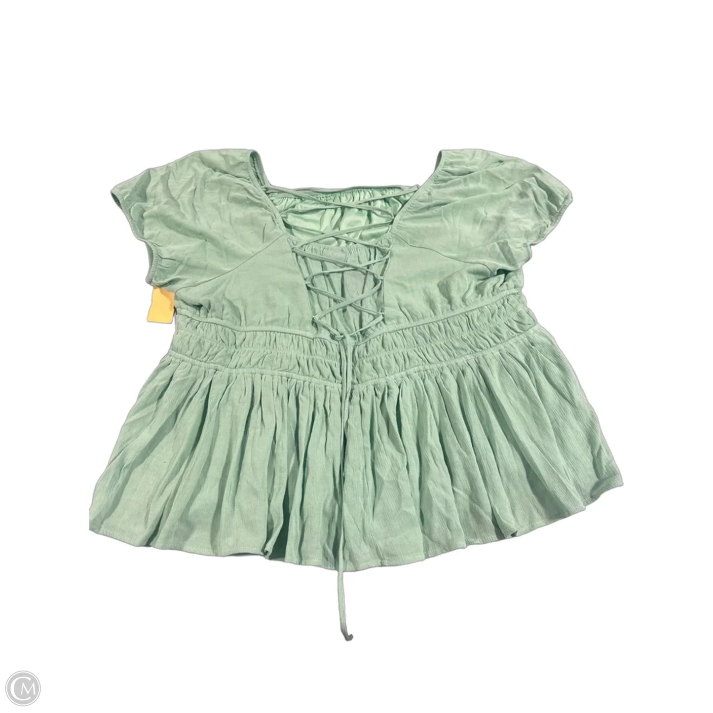 Top Short Sleeve By Torrid In Green, Size: 2x