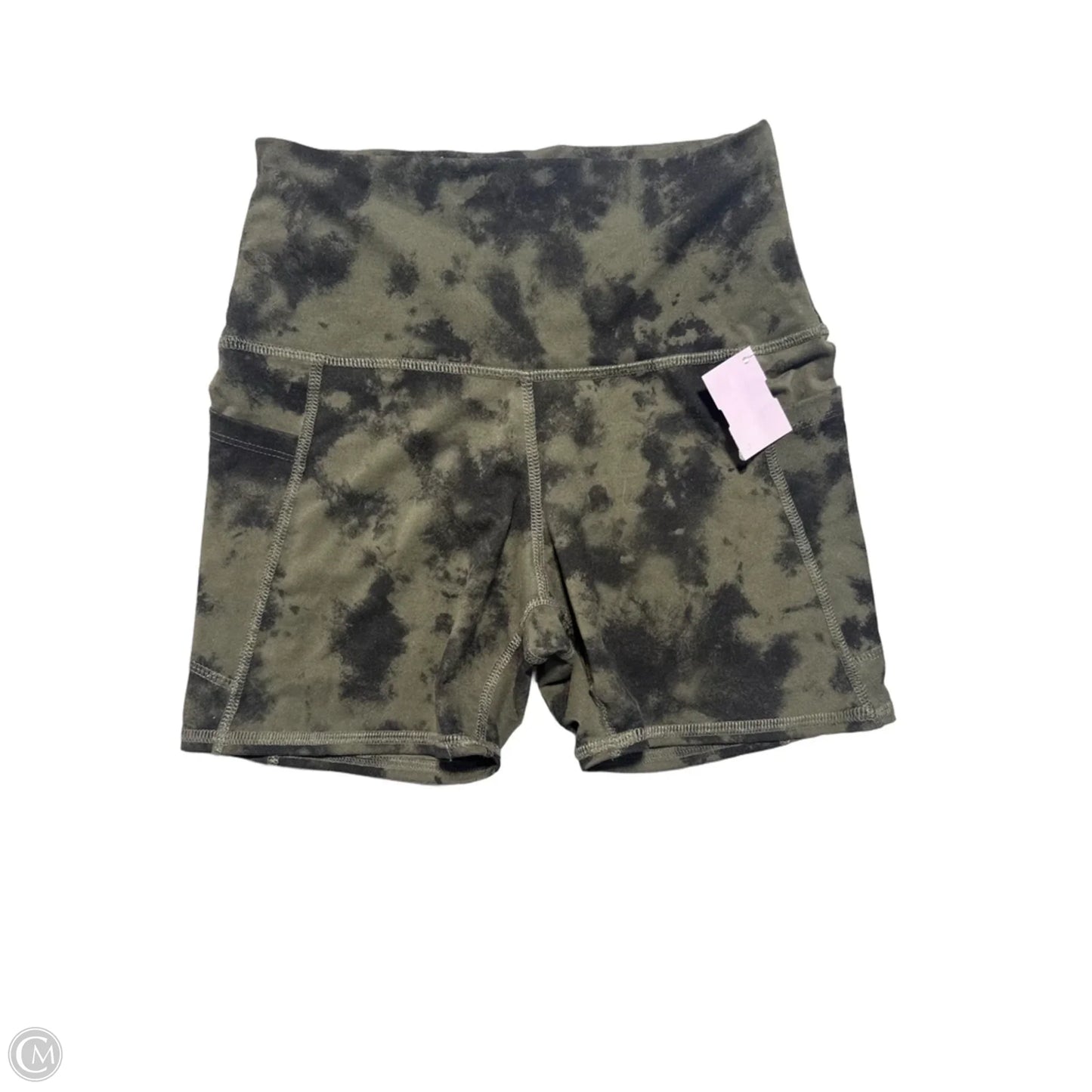 Athletic Shorts By Cmc In Green, Size: M
