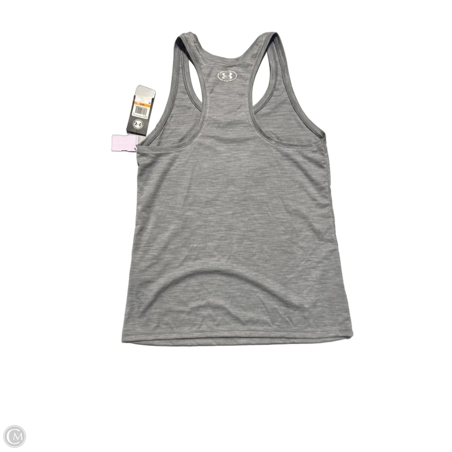Athletic Tank Top By Under Armour In Grey, Size: S
