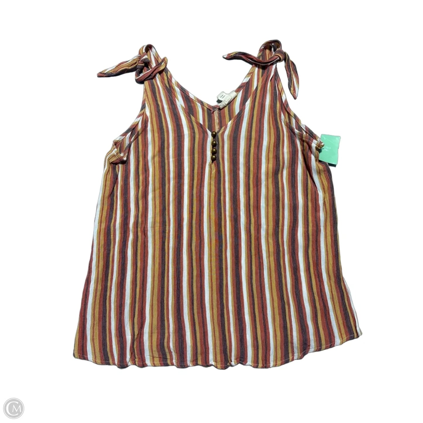Tank Top By Ana In Striped Pattern, Size: S