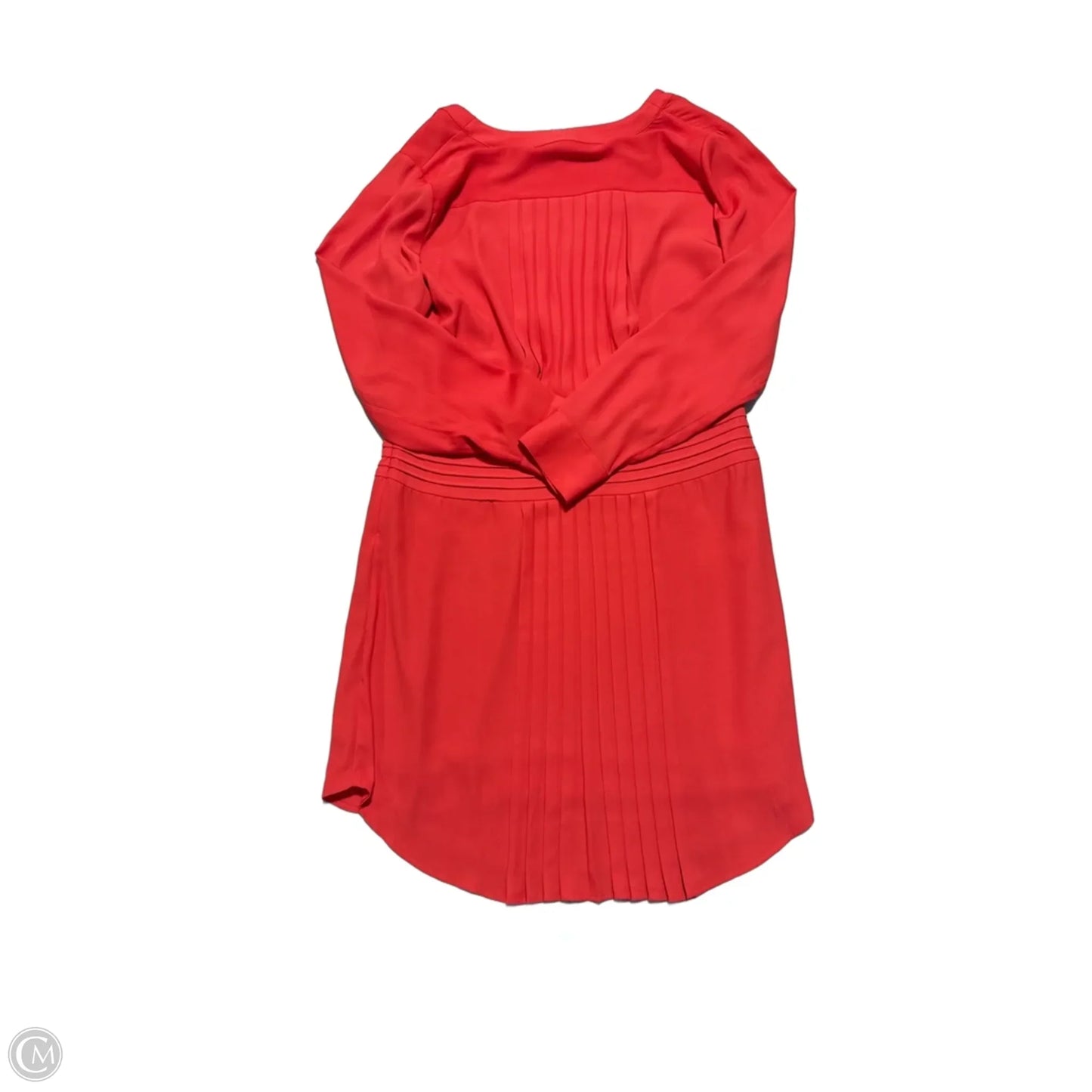 Dress Casual Midi By White House Black Market In Red, Size: L