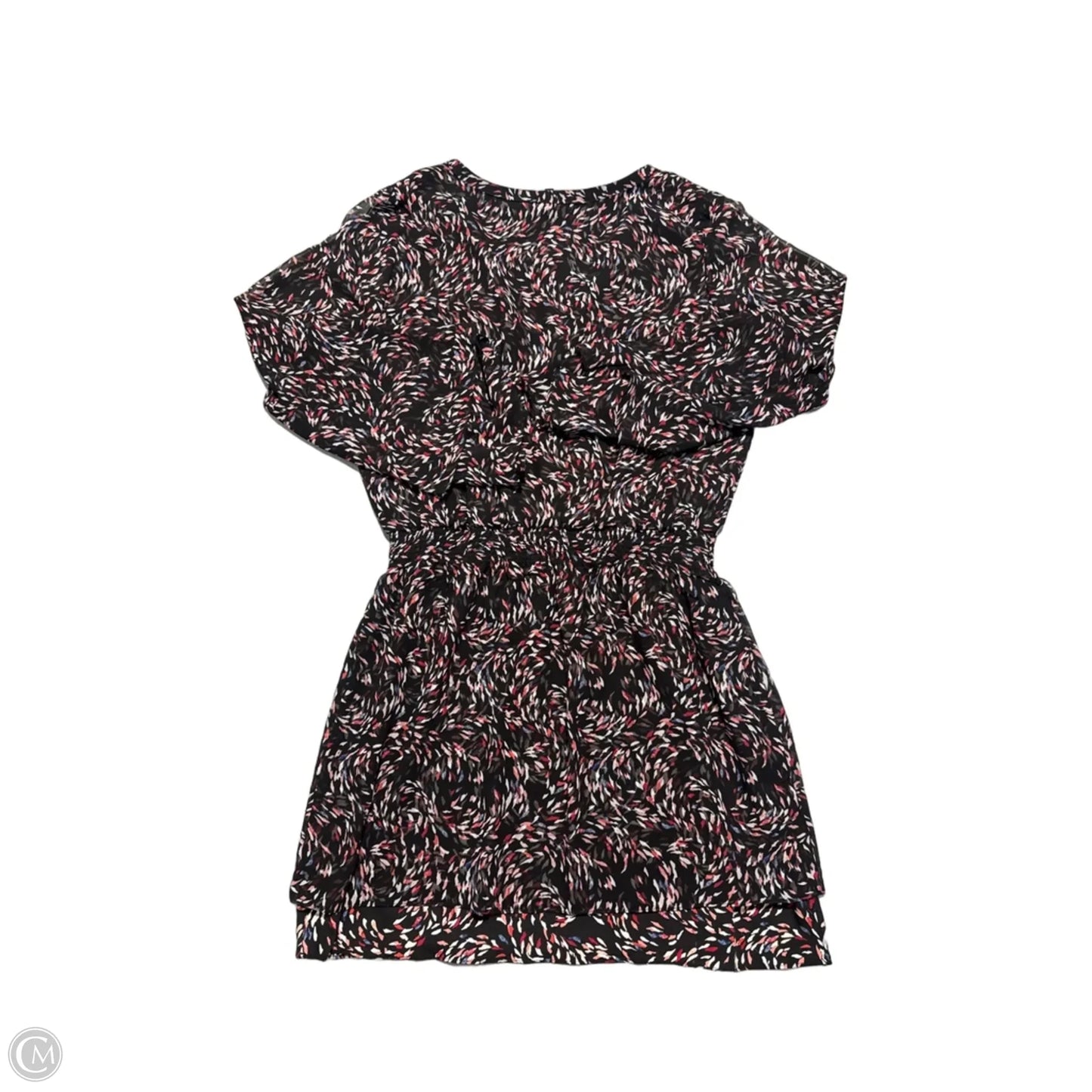 Dress Casual Midi By White House Black Market In Black, Size: L