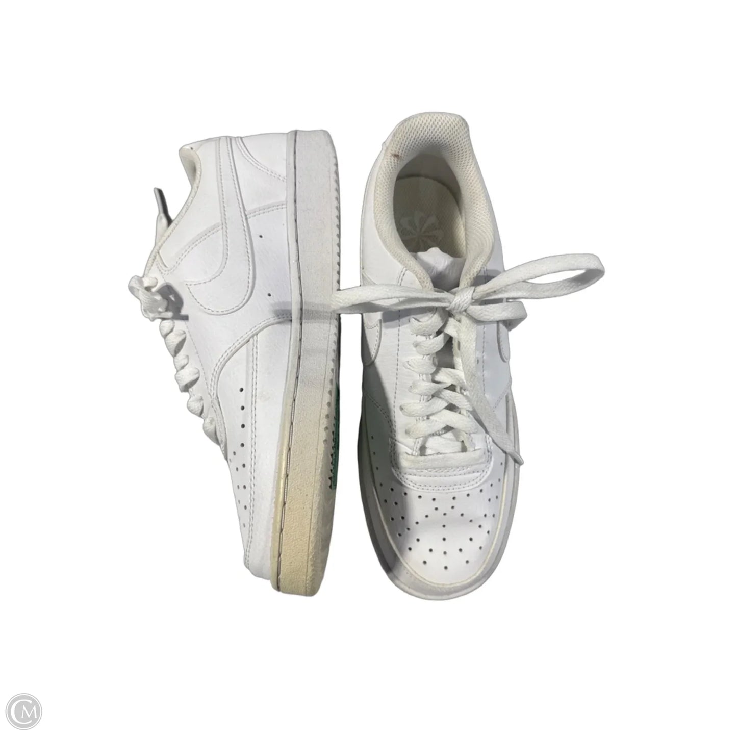 Shoes Sneakers By Nike In White, Size: 8