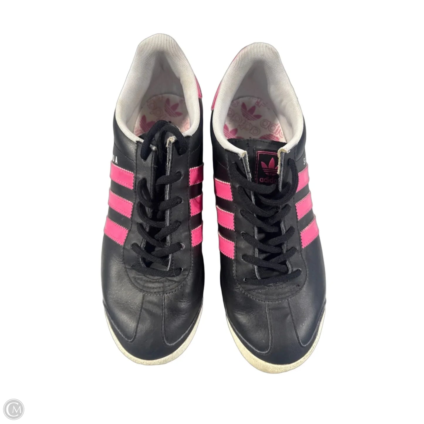 Shoes Sneakers By Adidas In Black & Pink, Size: 7.5