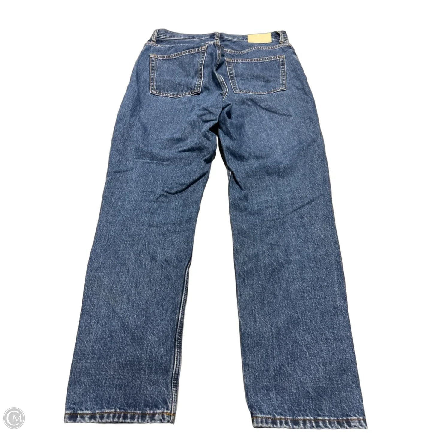 Jeans Straight By Everlane In Blue Denim, Size: 6