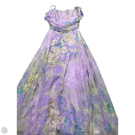 Dress Casual Maxi By Asos In Purple, Size: 6