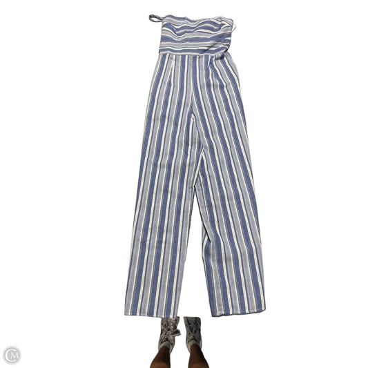 Jumpsuit By Francesca’s In Striped Pattern, Size: S