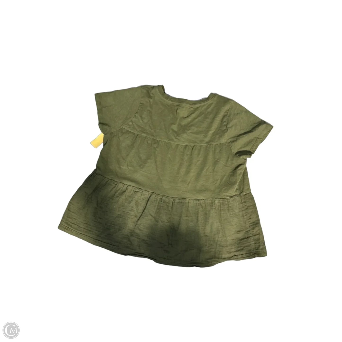 Top Short Sleeve By Sonoma In Green, Size: Xl