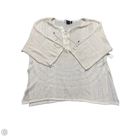 Top 3/4 Sleeve By Rafaella In Cream, Size: 2x
